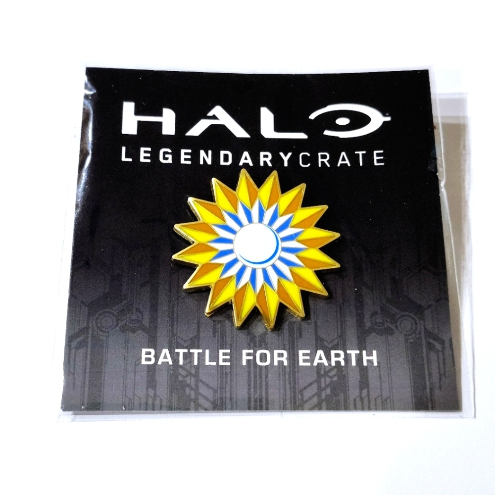 Halo Legendary Loot Crate Battle For Earth Pin.